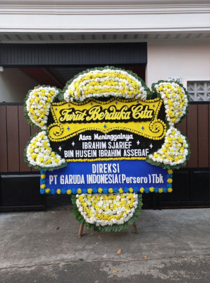Papan Bunga Duka di Nanjung Wangi