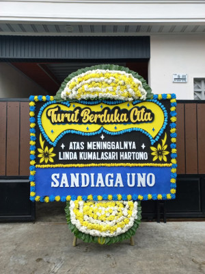 Papan Bunga Duka di Nanjung Wangi